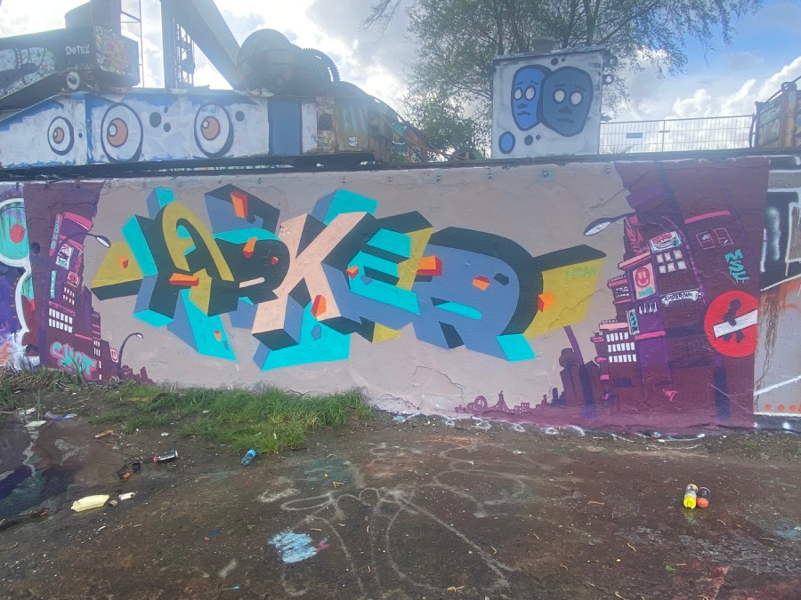 yorkone, yorker, ndsm, graffiti, amsterdam